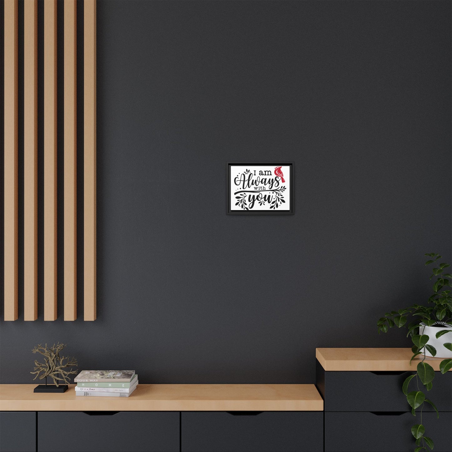 Always With You Cardinal – Matte Canvas Wall Art