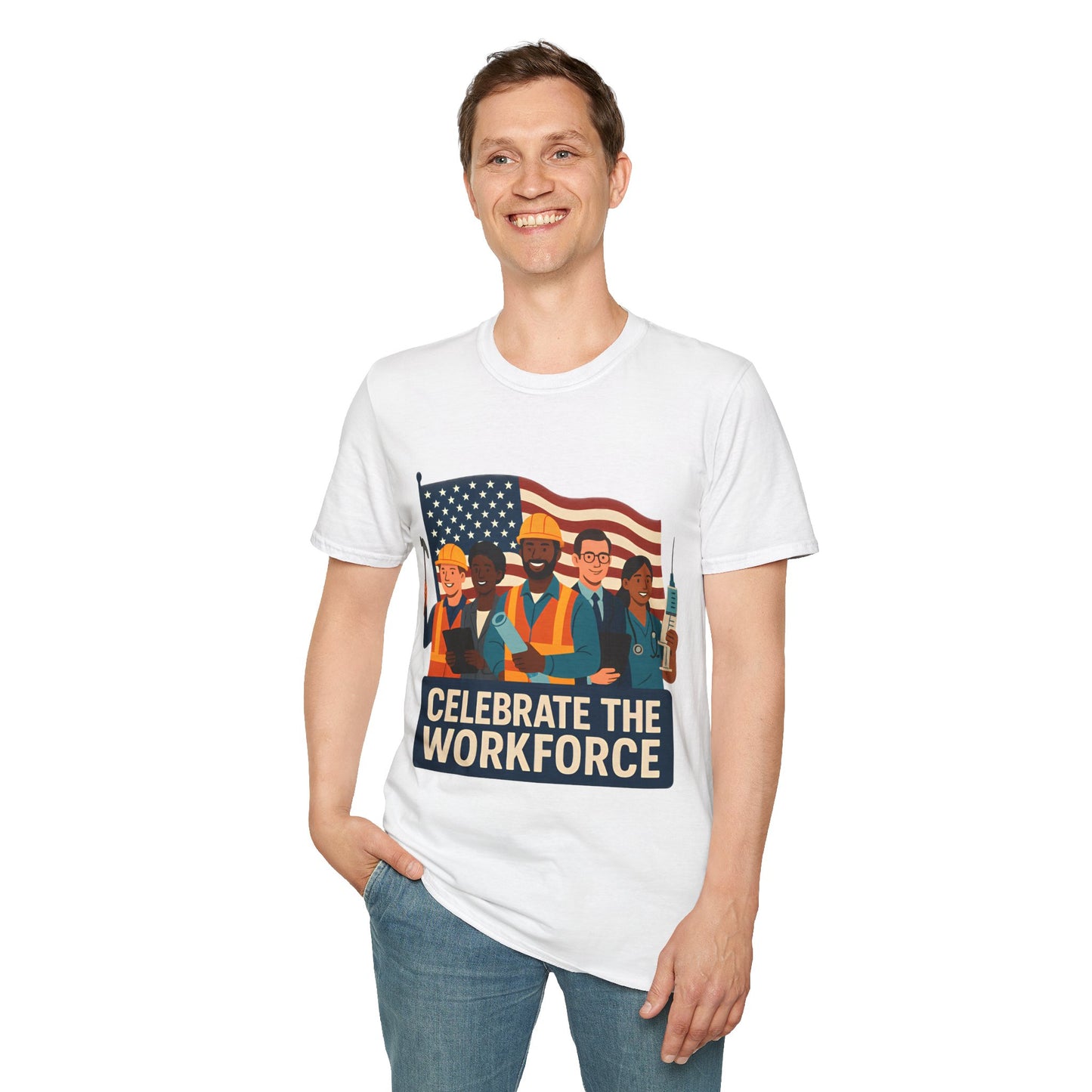 Celebrate the Workforce Patriotic Shirt