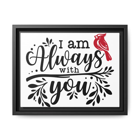 Always With You Cardinal – Matte Canvas Wall Art