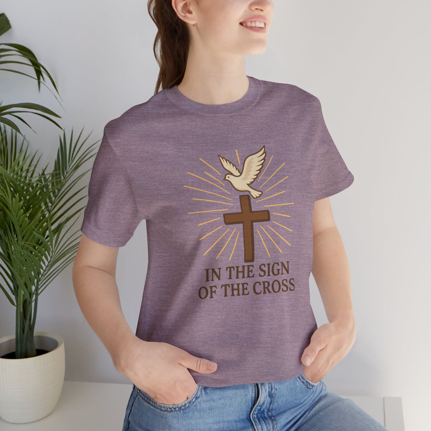 Faith-Inspired “In the Sign of the Cross” T-Shirt