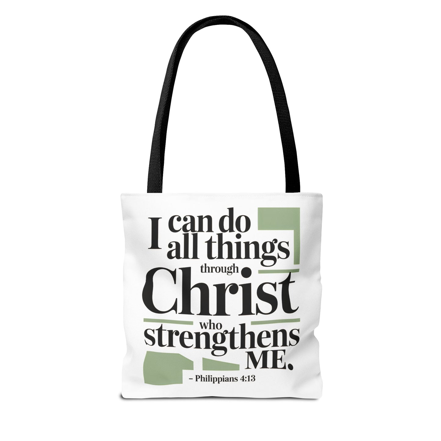 Inspirational Bible Verse Tote Bag – Faith-Based Everyday Carry, Christian Gift for Women, Church & Life