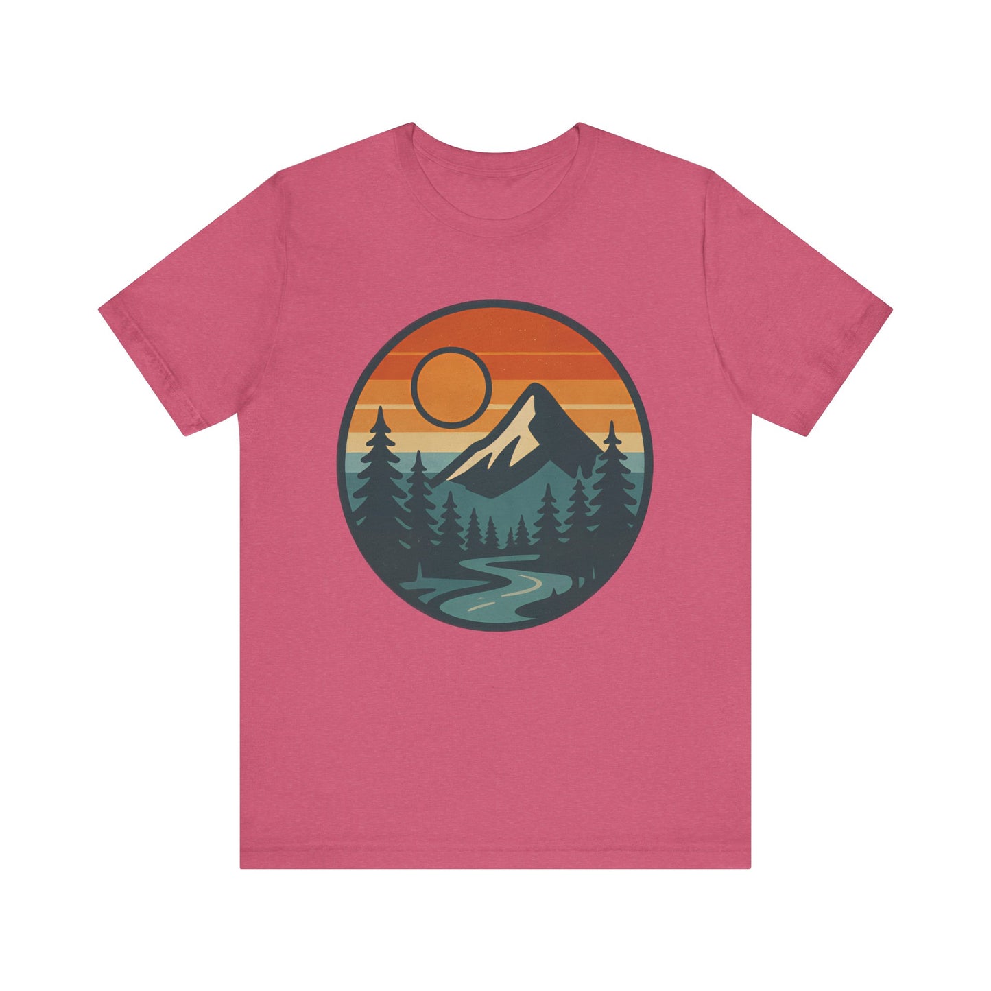 Mountain Sunset Nature Tee