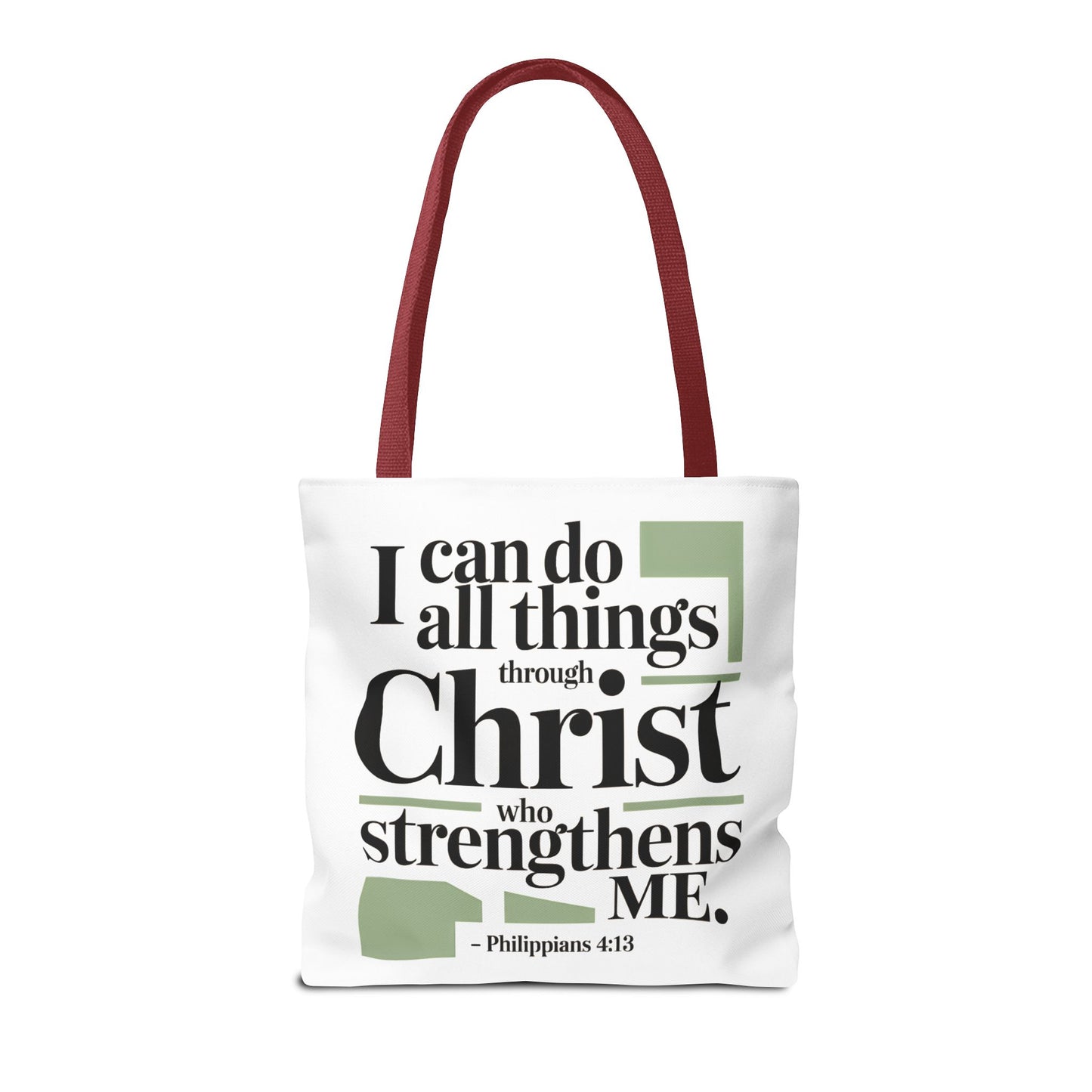 Inspirational Bible Verse Tote Bag – Faith-Based Everyday Carry, Christian Gift for Women, Church & Life