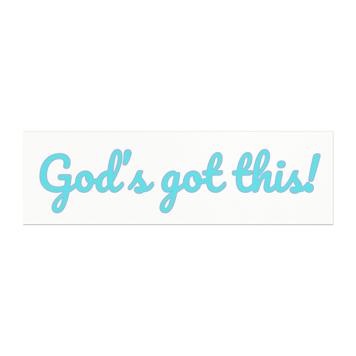 "God’s Got This" – Christian Car Magnet | Inspirational Religious Vehicle Décor