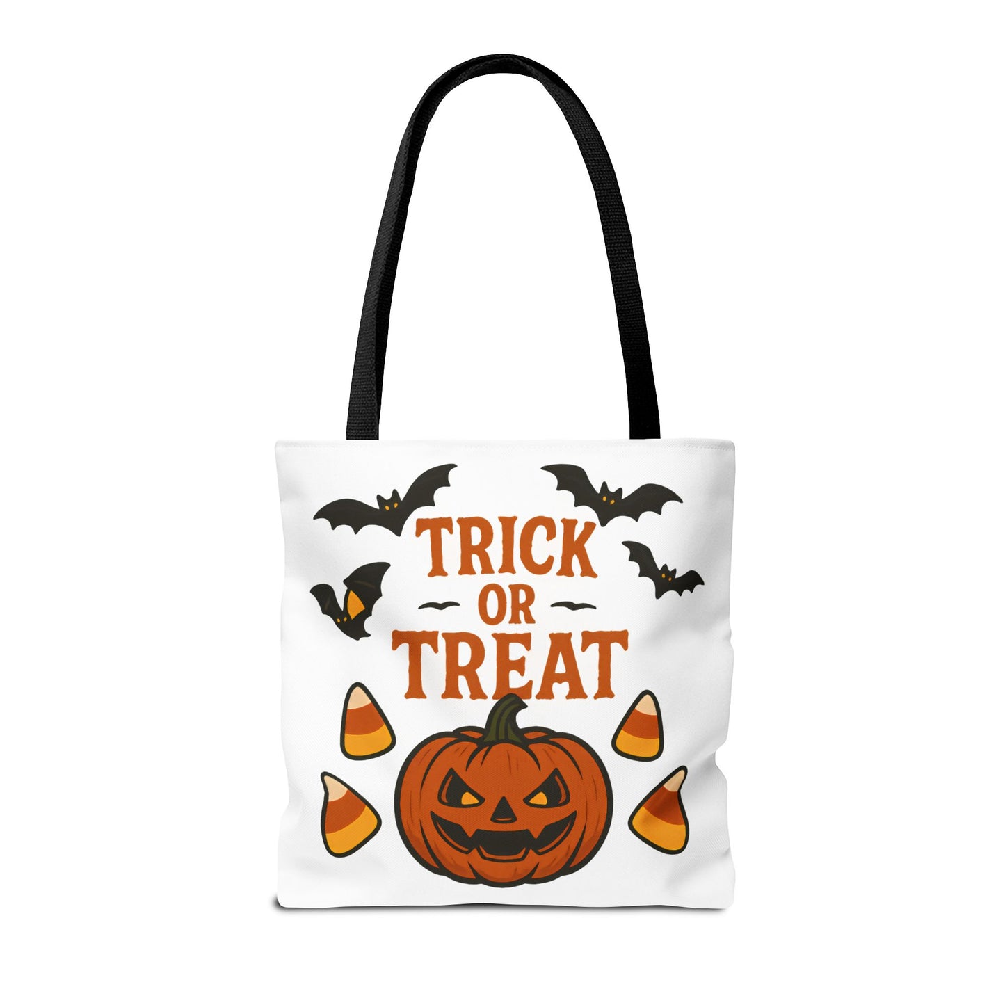 Halloween Trick or Treat Tote Bag – Spooky, Kid-Friendly Candy Carrier 🎃
