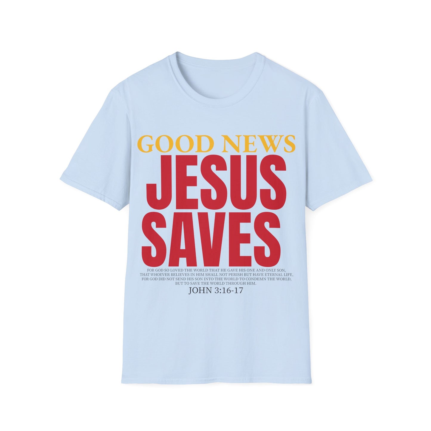 Inspirational "Jesus Saves" T-Shirt