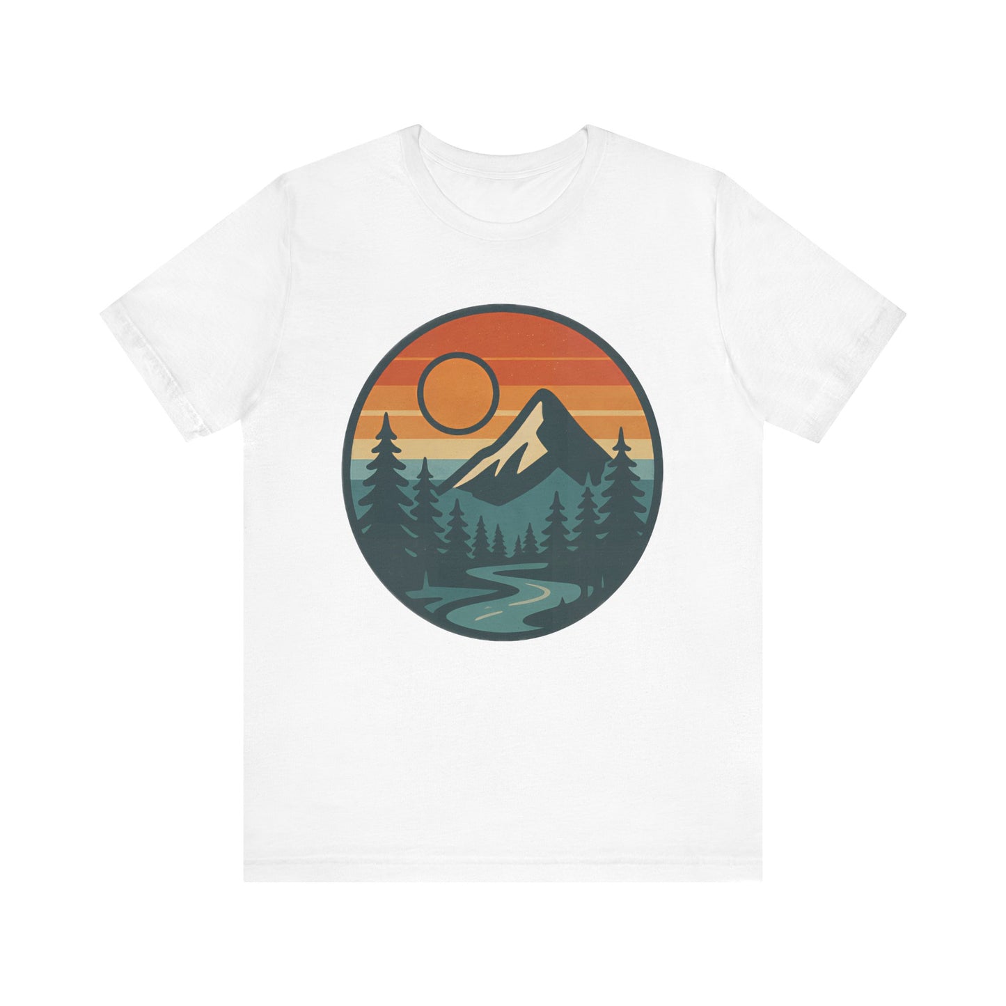 Mountain Sunset Nature Tee
