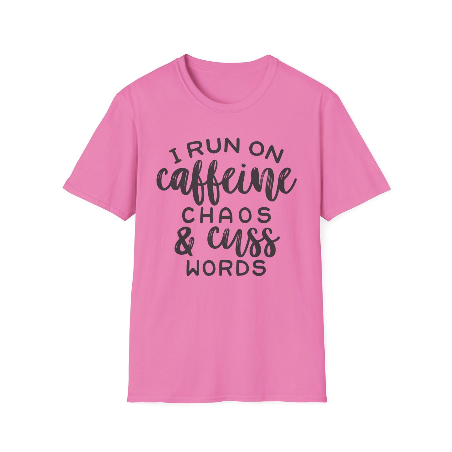 Caffeine Chaos Unisex T-Shirt – Funny Coffee Lover Tee