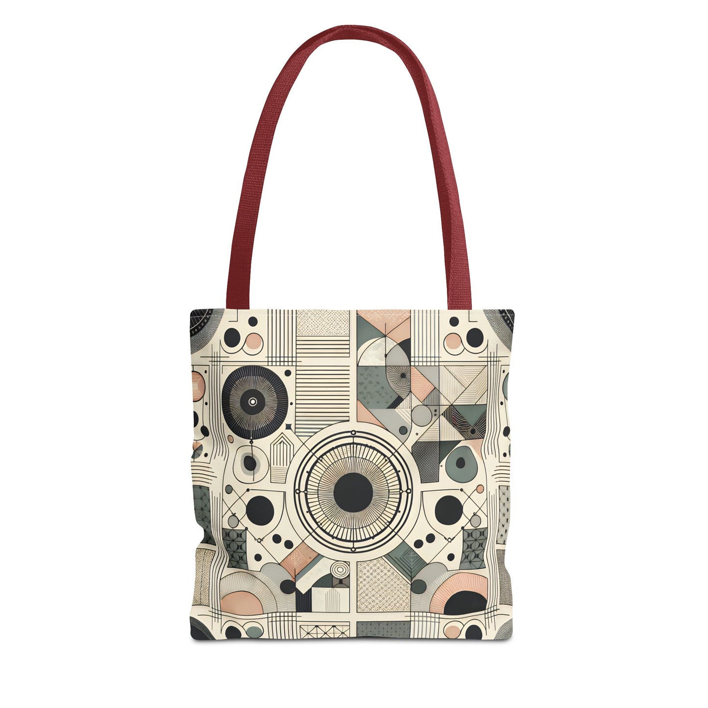 Geometric Pattern Tote Bag – Modern Art Style | Eco-Friendly Shopping Tote, Everyday Carry, Stylish Gift for Her