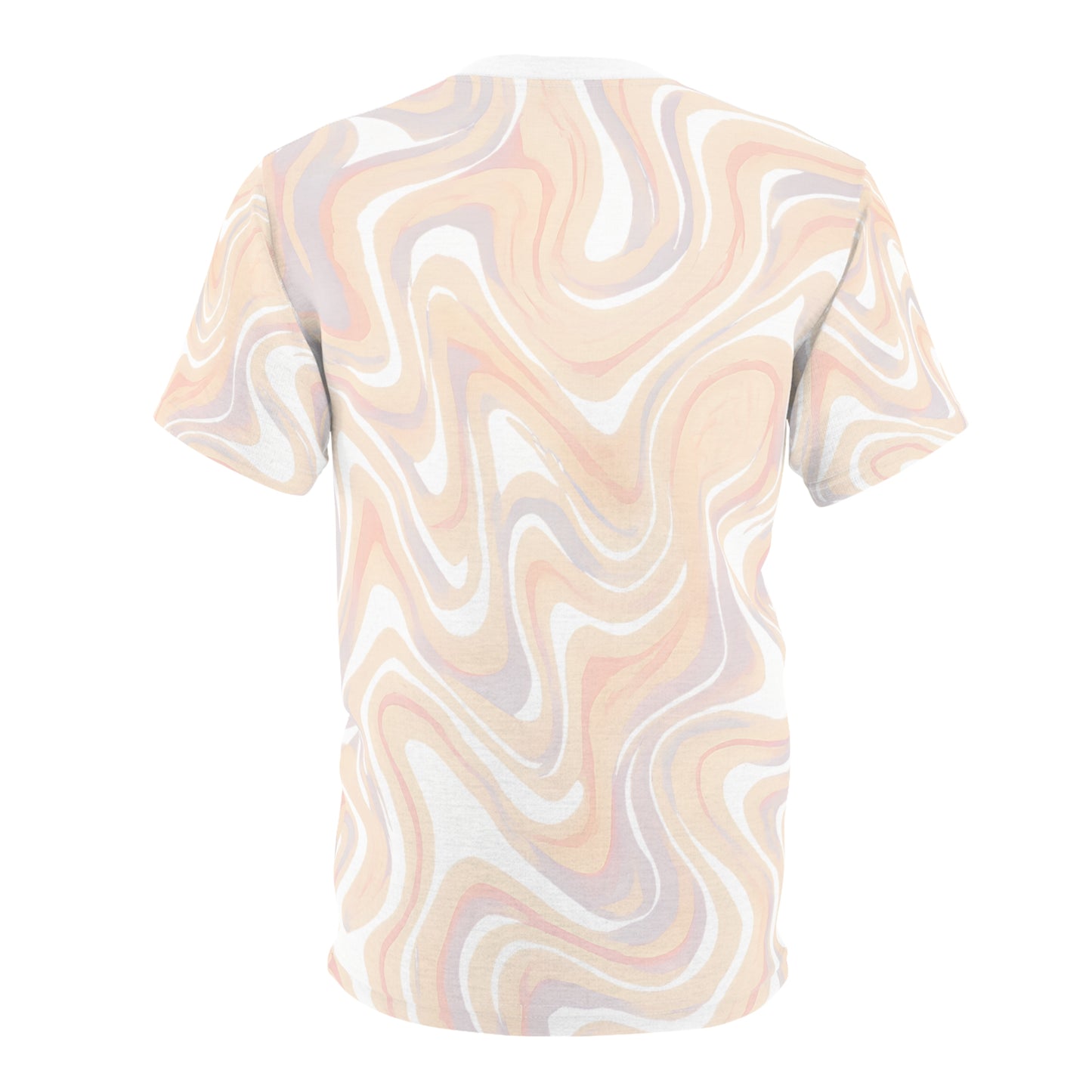 Abstract Swirl Tee – Vibrant Art-Inspired Unisex Shirt