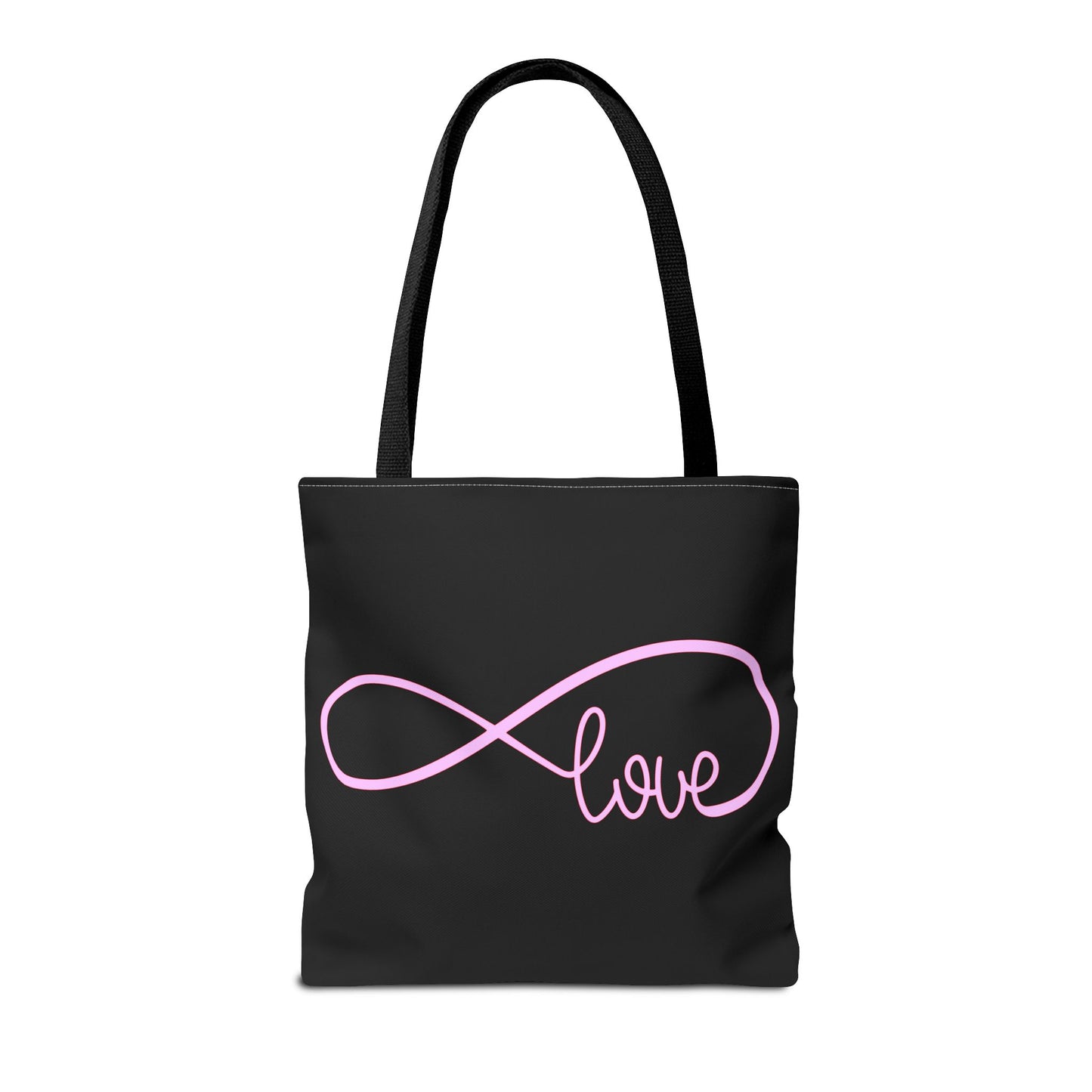 Love Infinity Symbol Tote Bag – Romantic Double-Sided Print, Everyday Carry