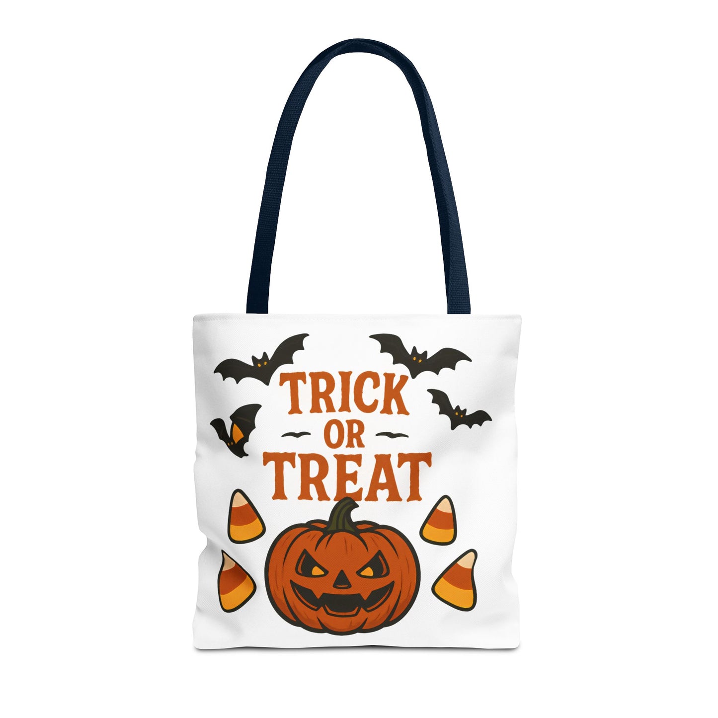 Halloween Trick or Treat Tote Bag – Spooky, Kid-Friendly Candy Carrier 🎃