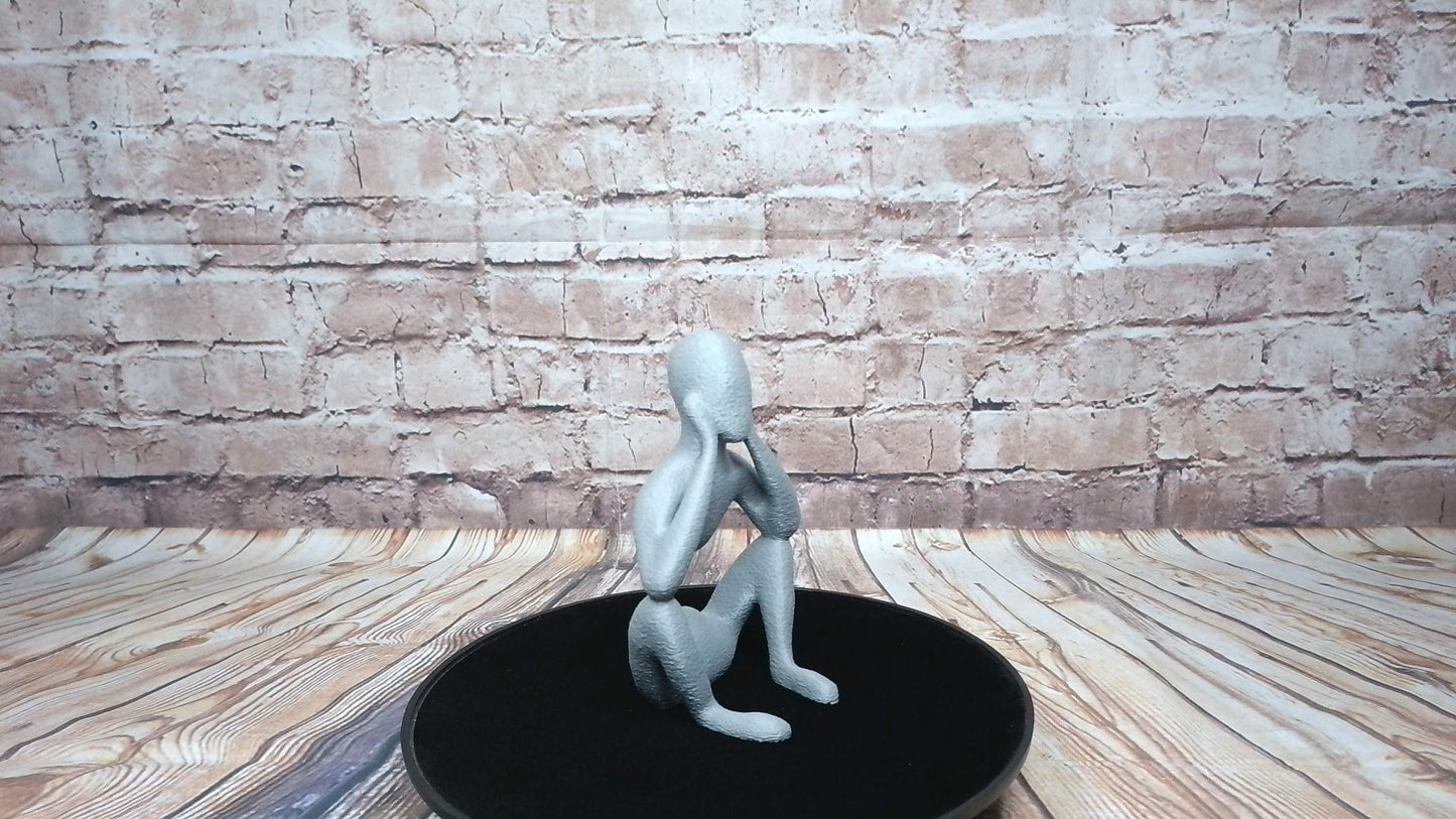 NObody – Introspection | Minimalist 3D Printed Desk Sculpture