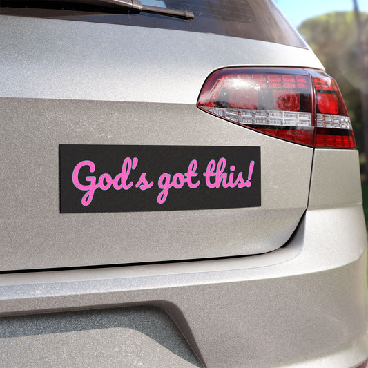 “God’s Got This” Christian Car Magnet – Inspirational Faith-Based Vehicle Accessory