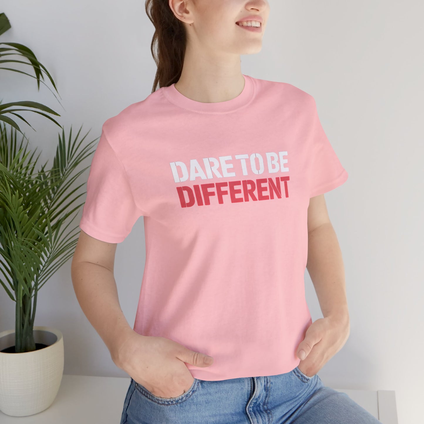 Motivational Quote T-Shirt - Dare To Be Different Shirt - Unisex Tee