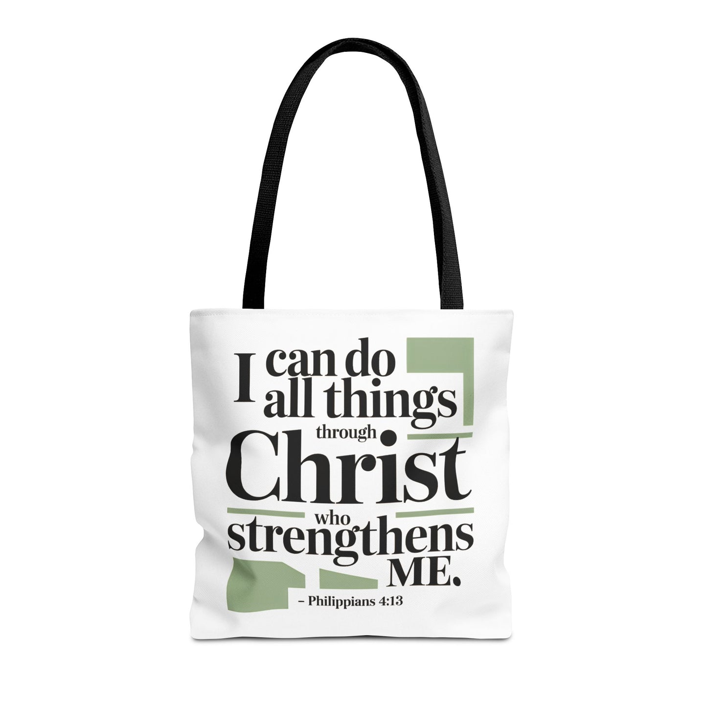 Inspirational Bible Verse Tote Bag – Faith-Based Everyday Carry, Christian Gift for Women, Church & Life