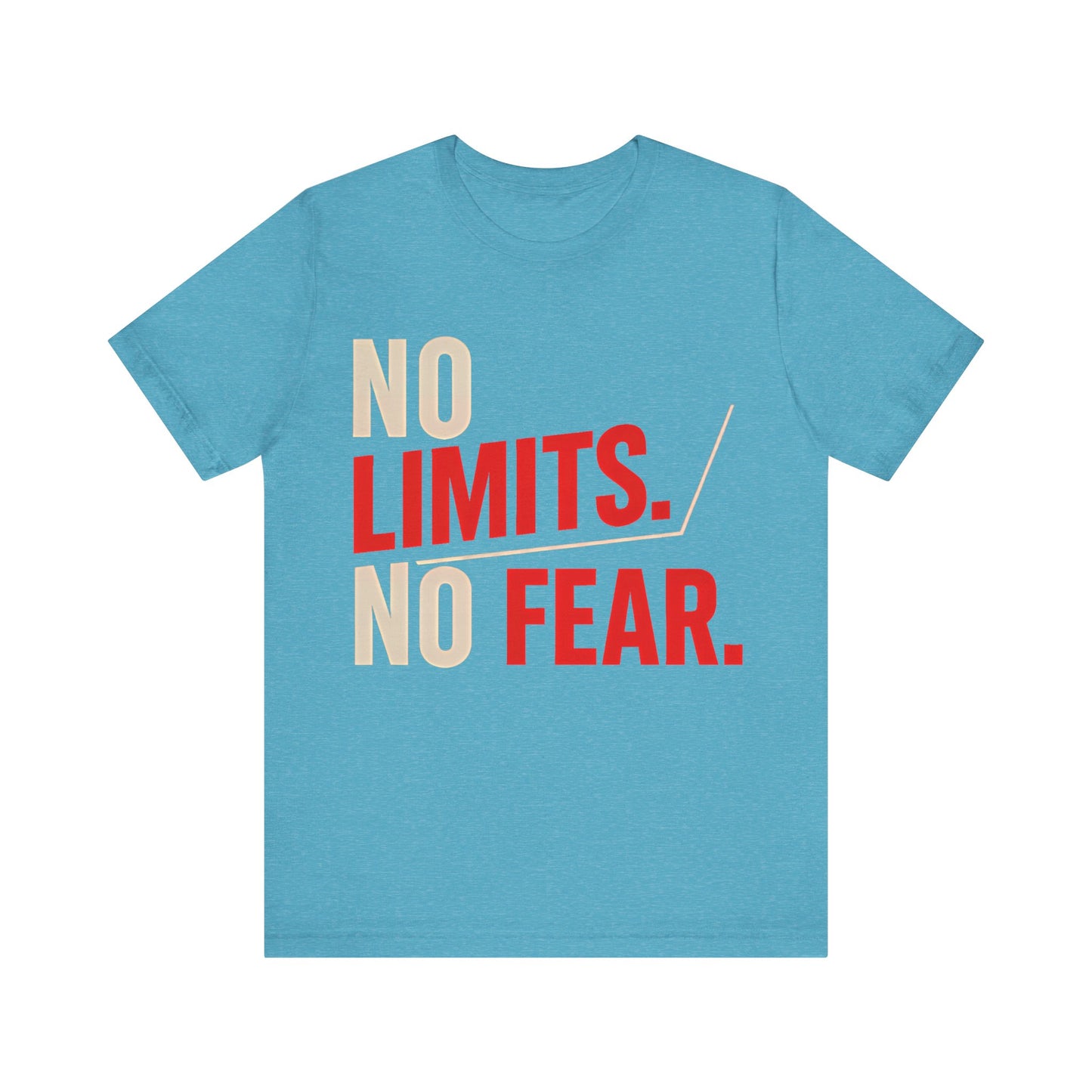 No Limits, No Fear – Empowering Unisex Tee