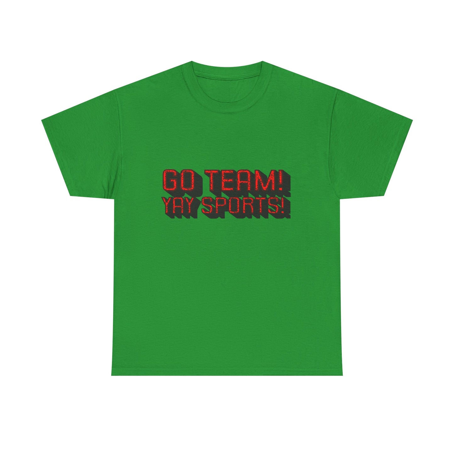 Sporty “GO TEAM YAY SPORTS” Tee