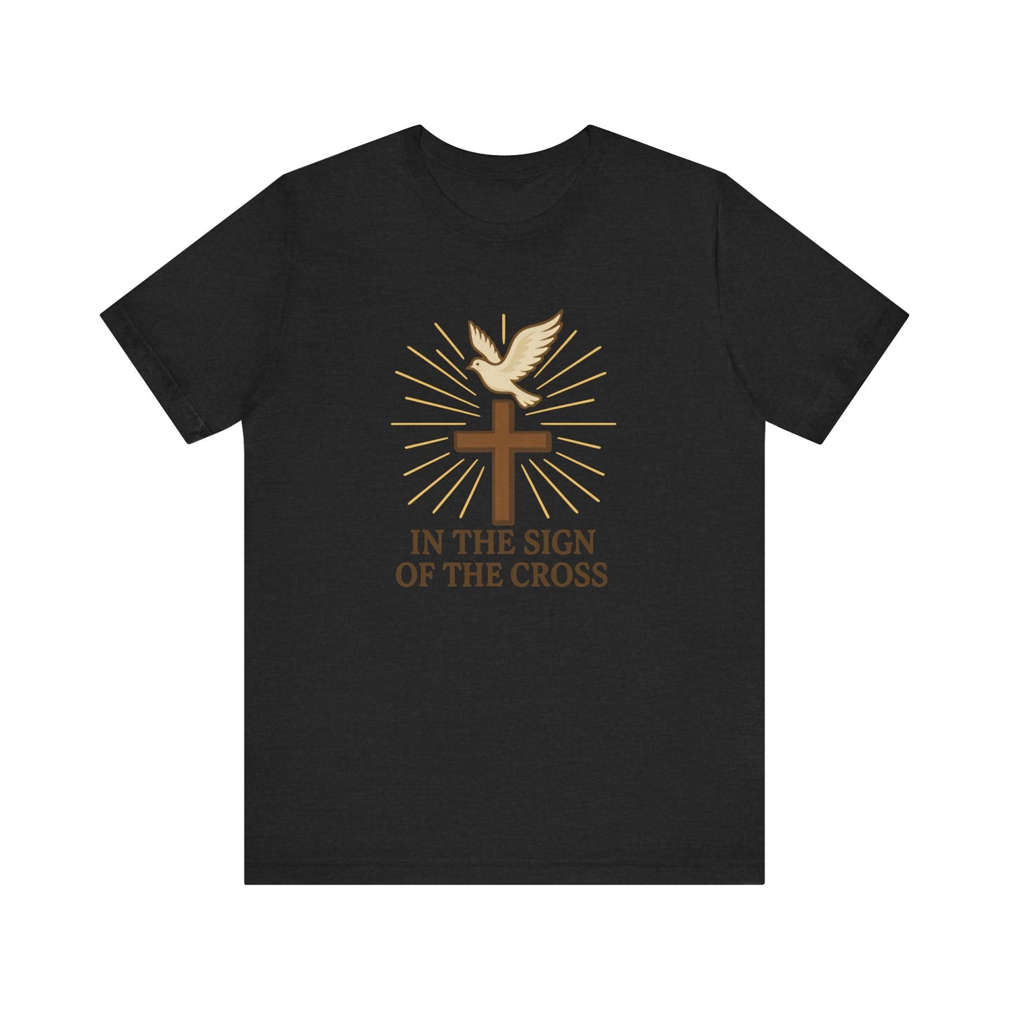 Faith-Inspired “In the Sign of the Cross” T-Shirt