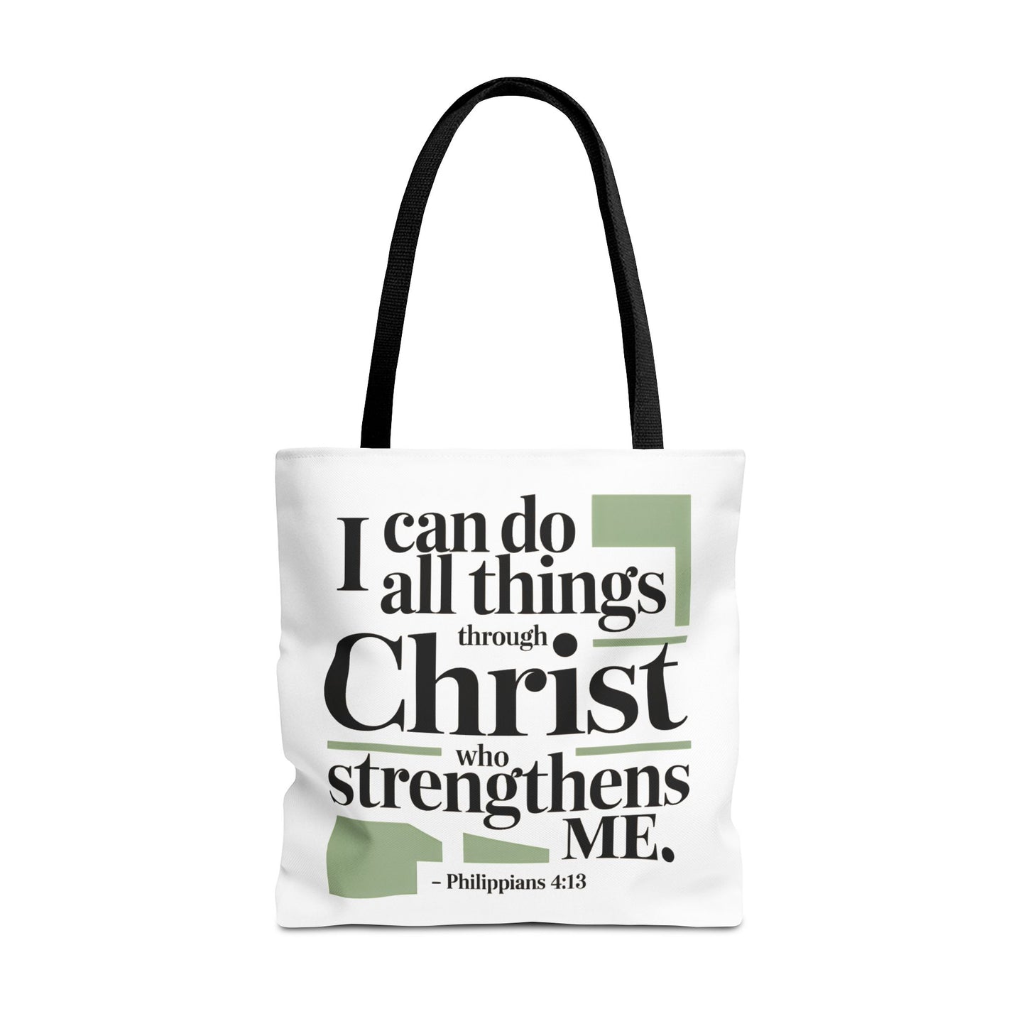 Inspirational Bible Verse Tote Bag – Faith-Based Everyday Carry, Christian Gift for Women, Church & Life