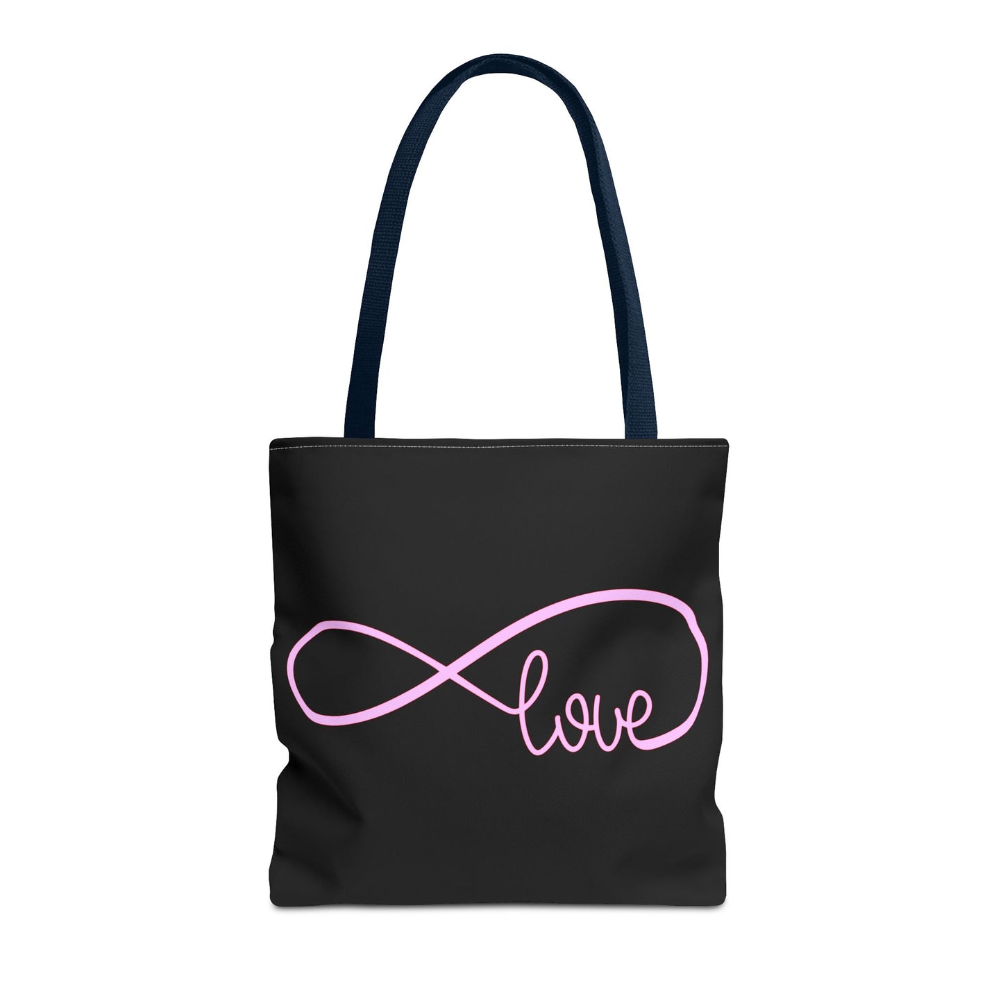 Love Infinity Symbol Tote Bag – Romantic Double-Sided Print, Everyday Carry