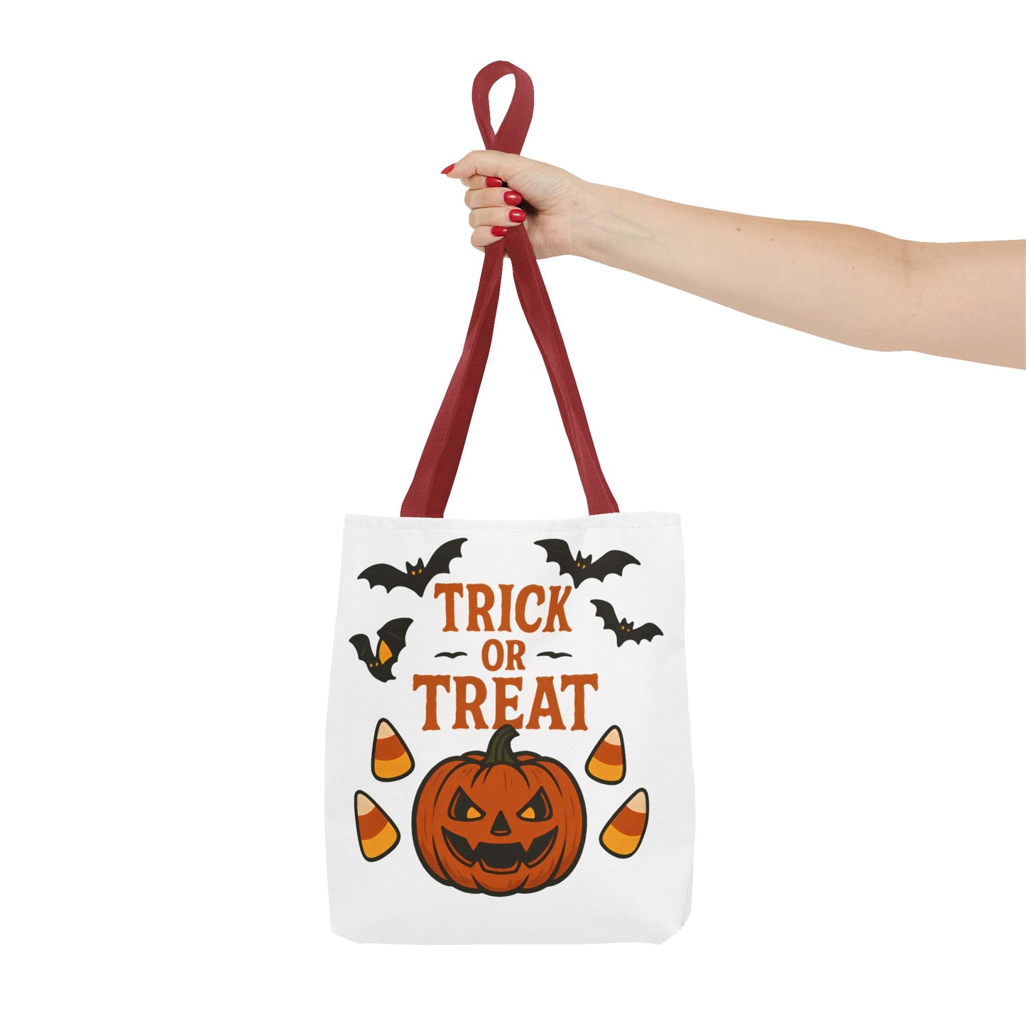 Halloween Trick or Treat Tote Bag – Spooky, Kid-Friendly Candy Carrier 🎃