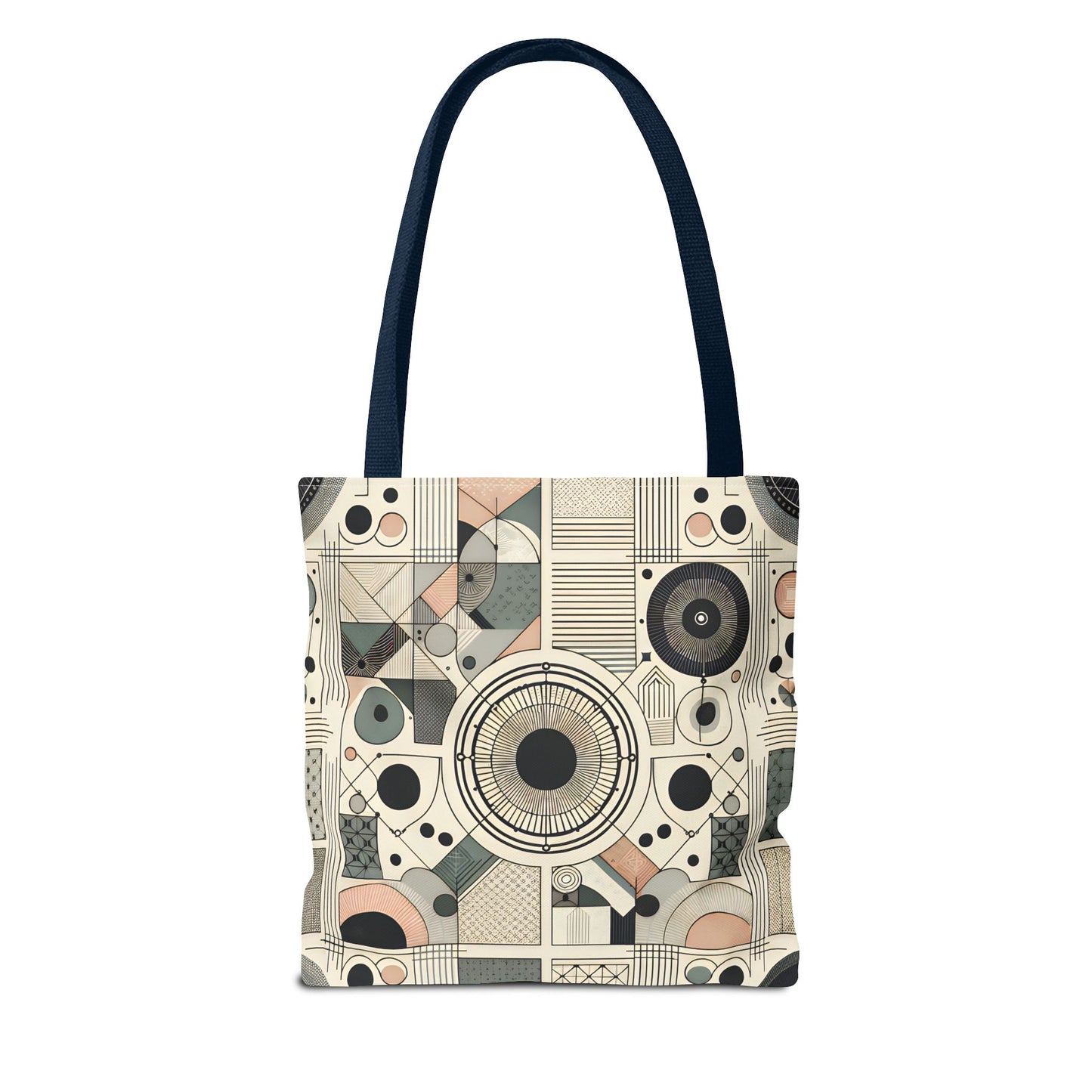 Geometric Pattern Tote Bag – Modern Art Style | Eco-Friendly Shopping Tote, Everyday Carry, Stylish Gift for Her