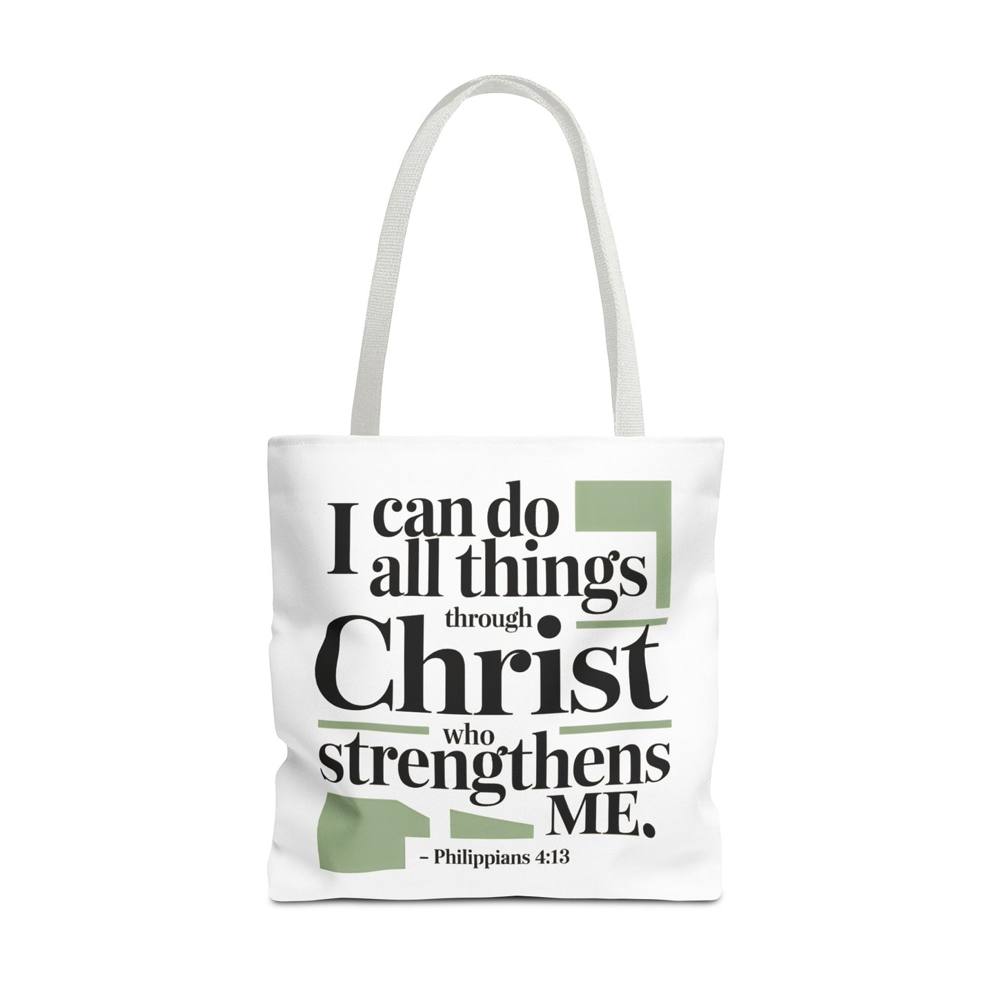 Inspirational Bible Verse Tote Bag – Faith-Based Everyday Carry, Christian Gift for Women, Church & Life