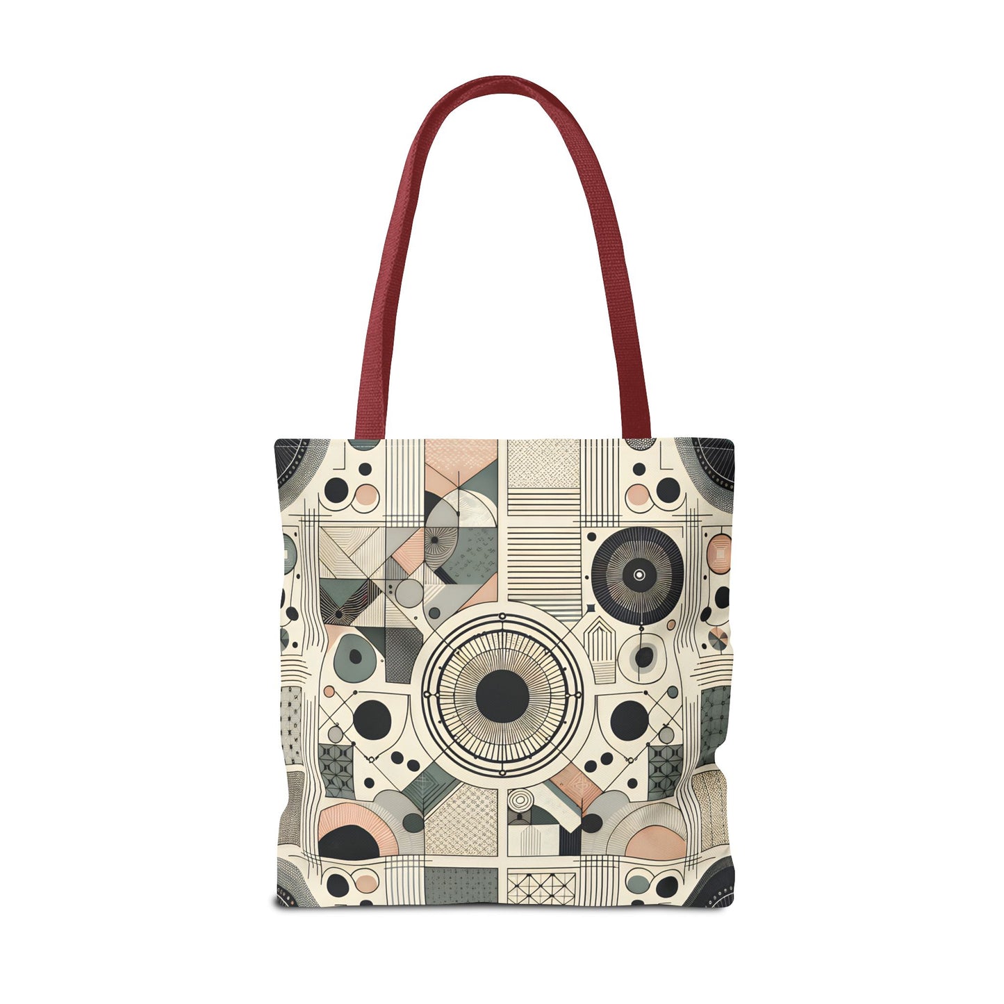 Geometric Pattern Tote Bag – Modern Art Style | Eco-Friendly Shopping Tote, Everyday Carry, Stylish Gift for Her