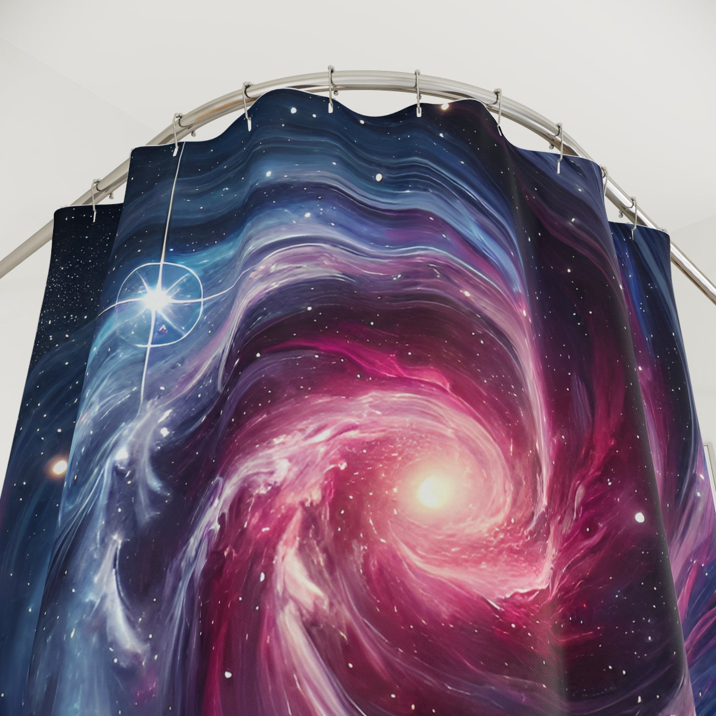 Cosmic Space Shower Curtain