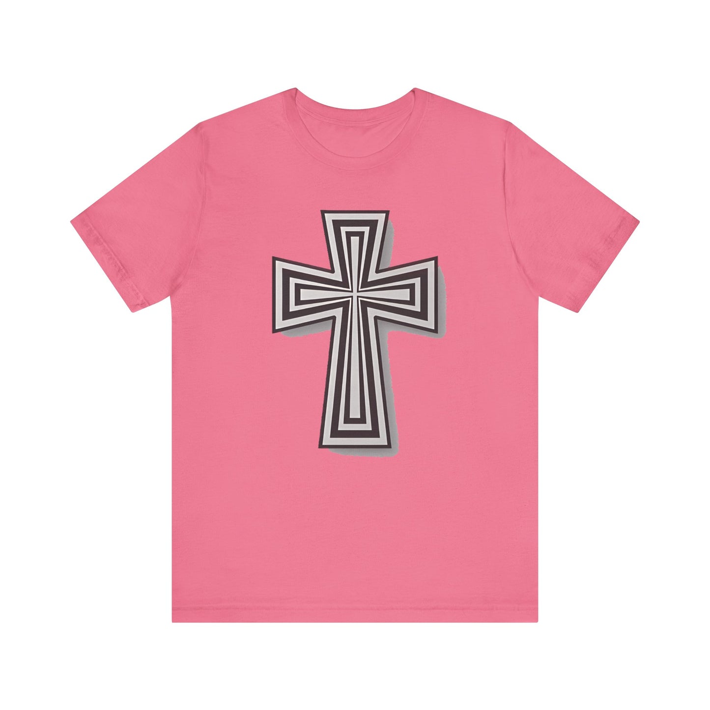 Faith-Inspired Cross Tee - Unisex Jersey Shirt