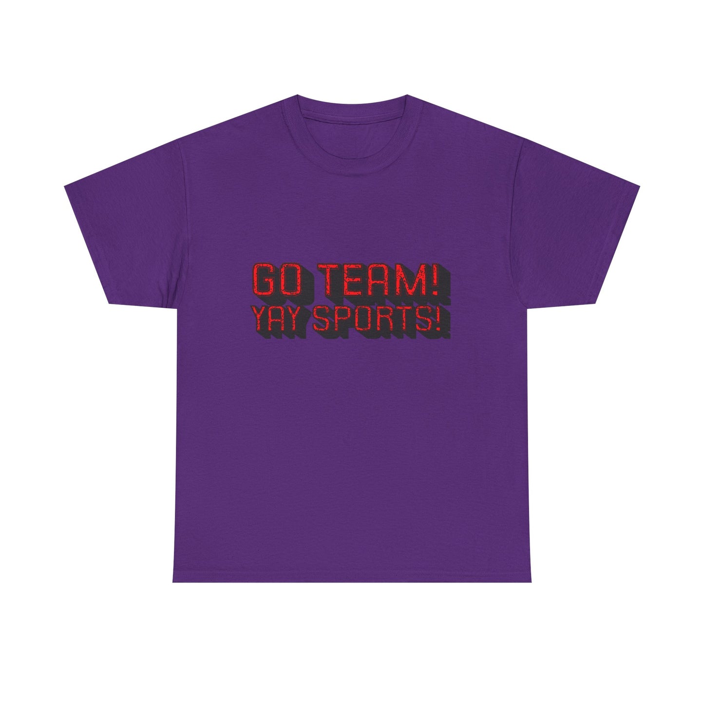Sporty “GO TEAM YAY SPORTS” Tee