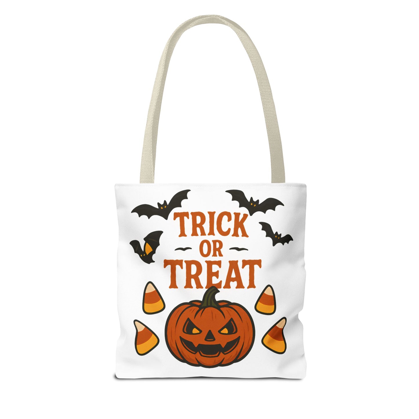 Halloween Trick or Treat Tote Bag – Spooky, Kid-Friendly Candy Carrier 🎃
