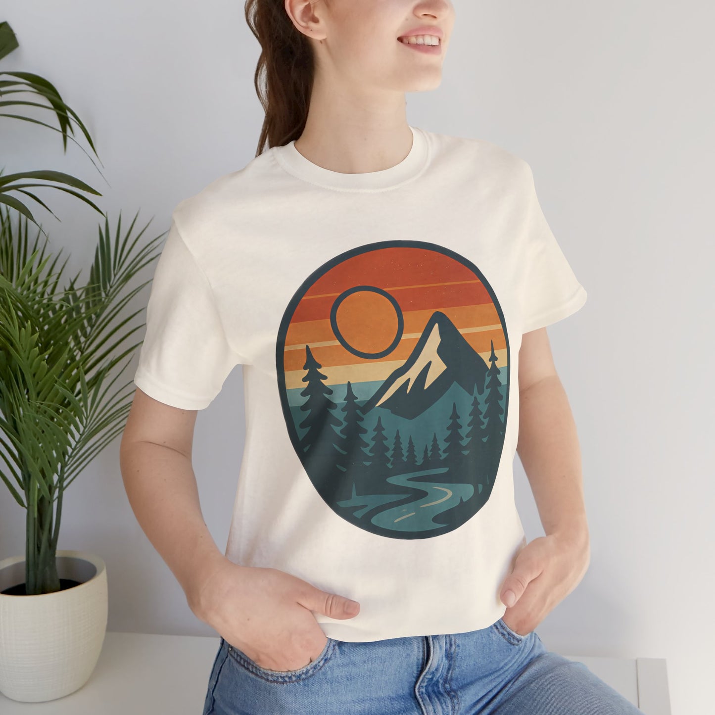 Mountain Sunset Nature Tee