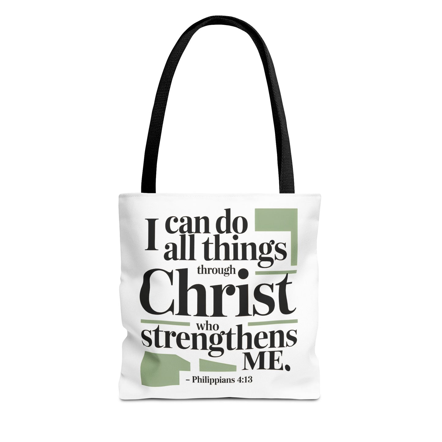 Inspirational Bible Verse Tote Bag – Faith-Based Everyday Carry, Christian Gift for Women, Church & Life