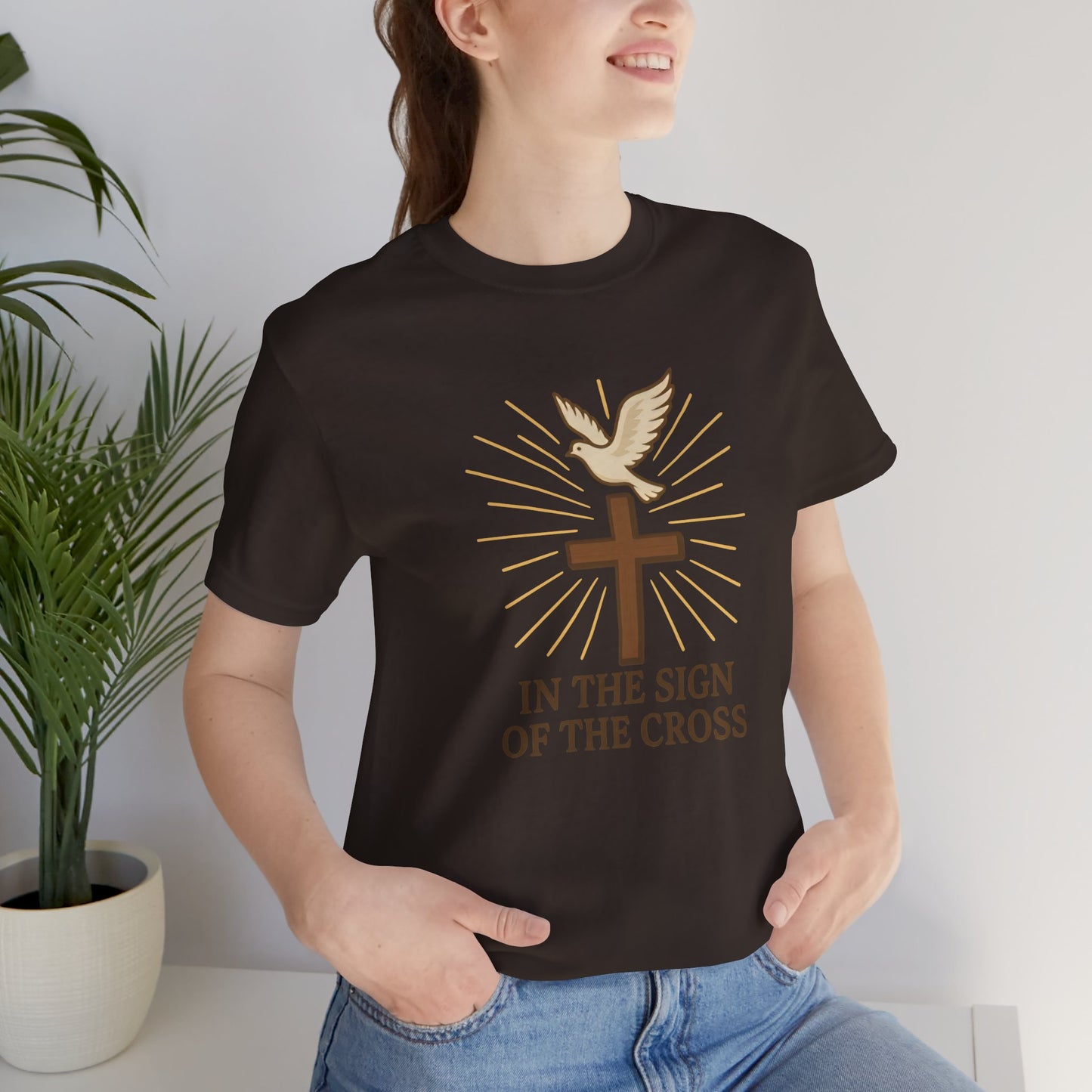 Faith-Inspired “In the Sign of the Cross” T-Shirt