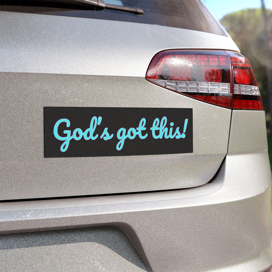 “God’s Got This” Christian Car Magnet – Inspirational Vehicle Accessory | Faith-Based Gift for Drivers & Believers