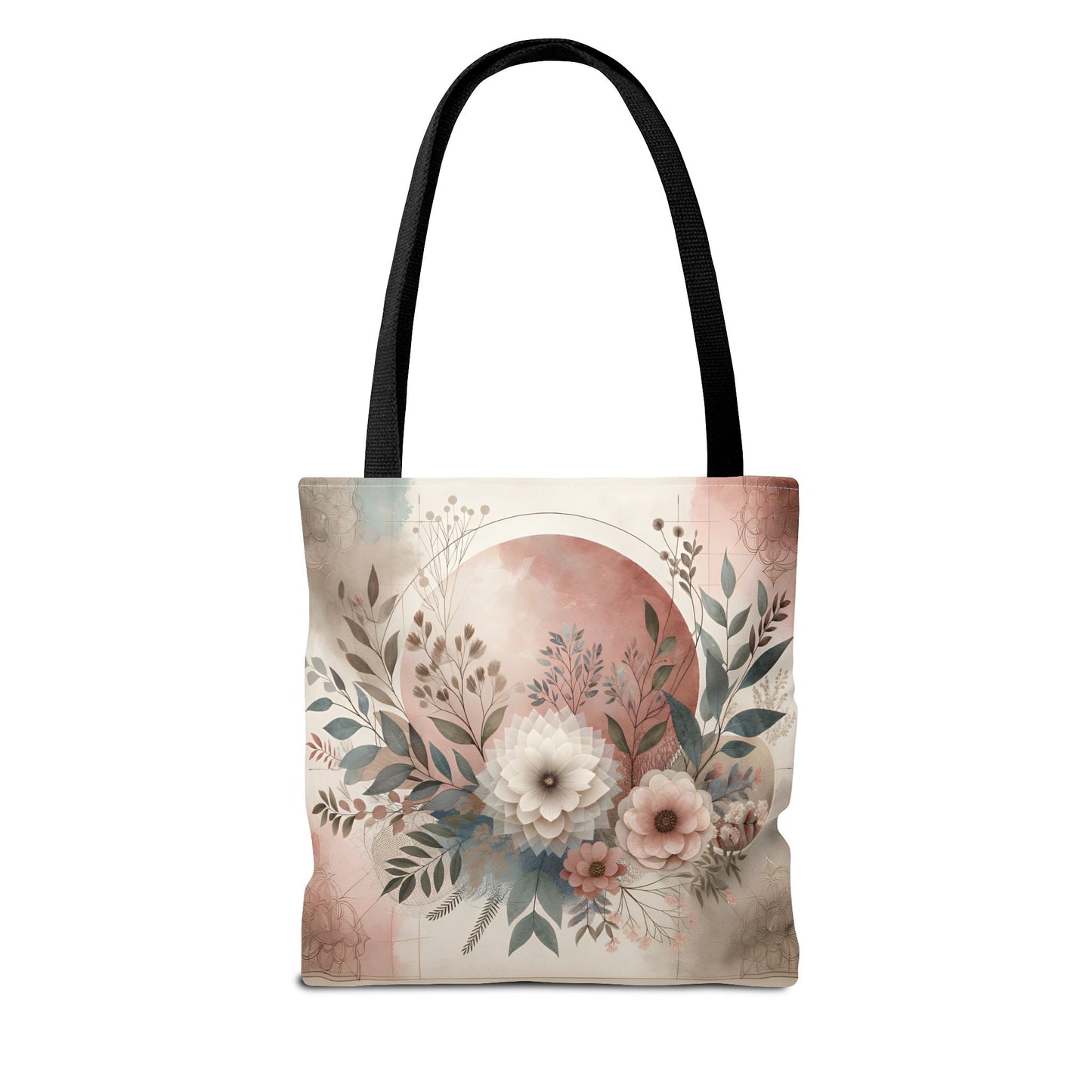 Floral Tote Bag – Elegant Eco-Friendly Accessory for Shopping, Weddings, and Gifting