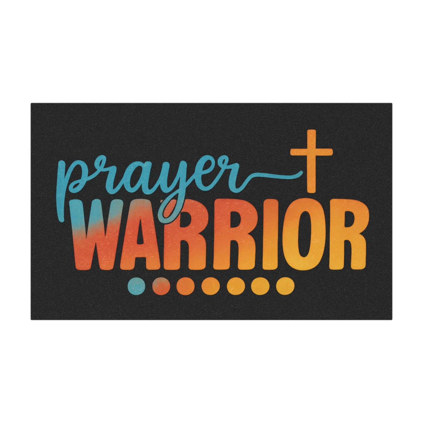 Christian Faith Auto Sign – Inspirational 7.5"x4.5" Magnet for Ministry on the Move