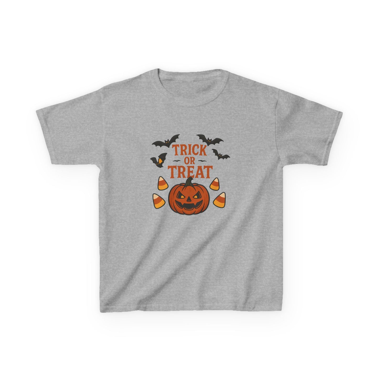 Kids Halloween Tee – Trick or Treat Pumpkin Shirt