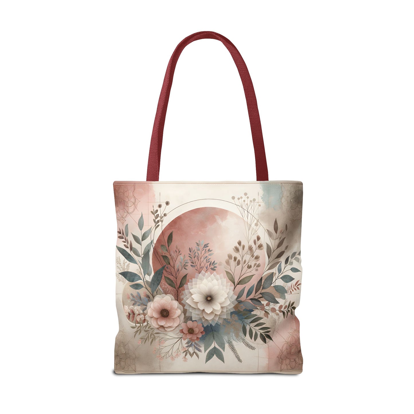 Floral Tote Bag – Elegant Eco-Friendly Accessory for Shopping, Weddings, and Gifting