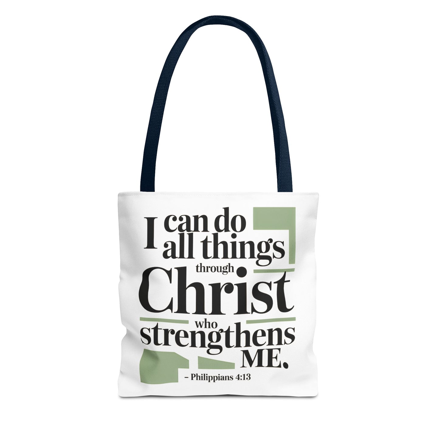 Inspirational Bible Verse Tote Bag – Faith-Based Everyday Carry, Christian Gift for Women, Church & Life