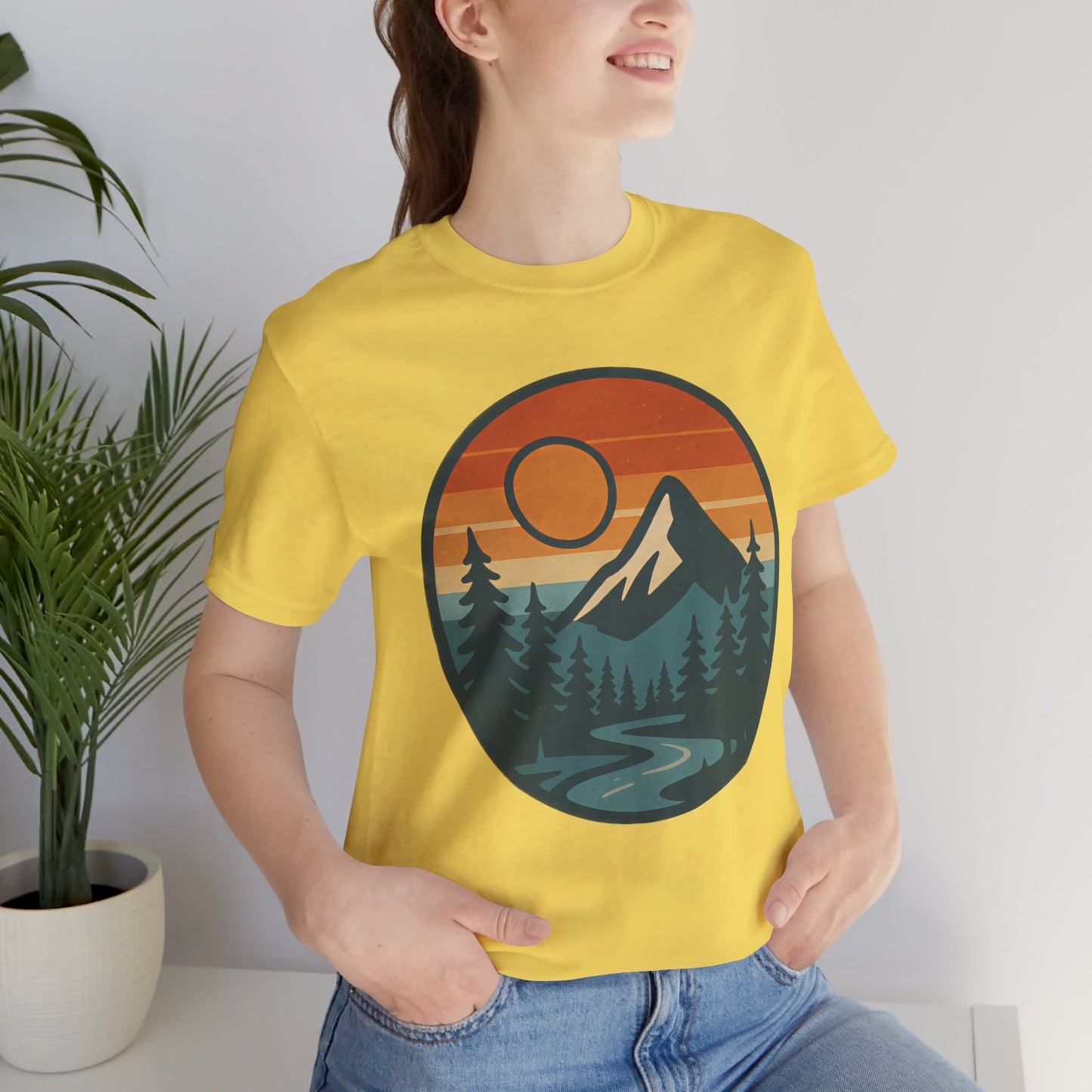 Mountain Sunset Nature Tee