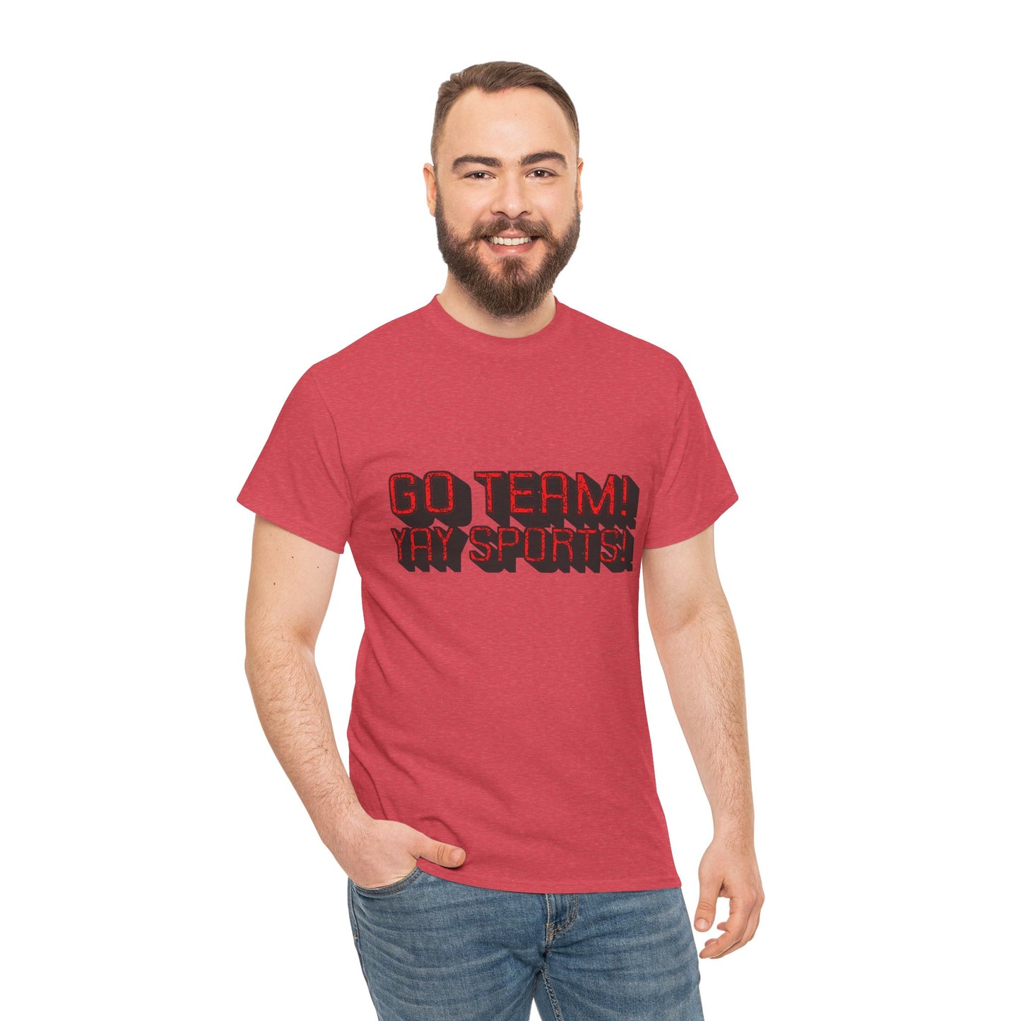 Sporty “GO TEAM YAY SPORTS” Tee