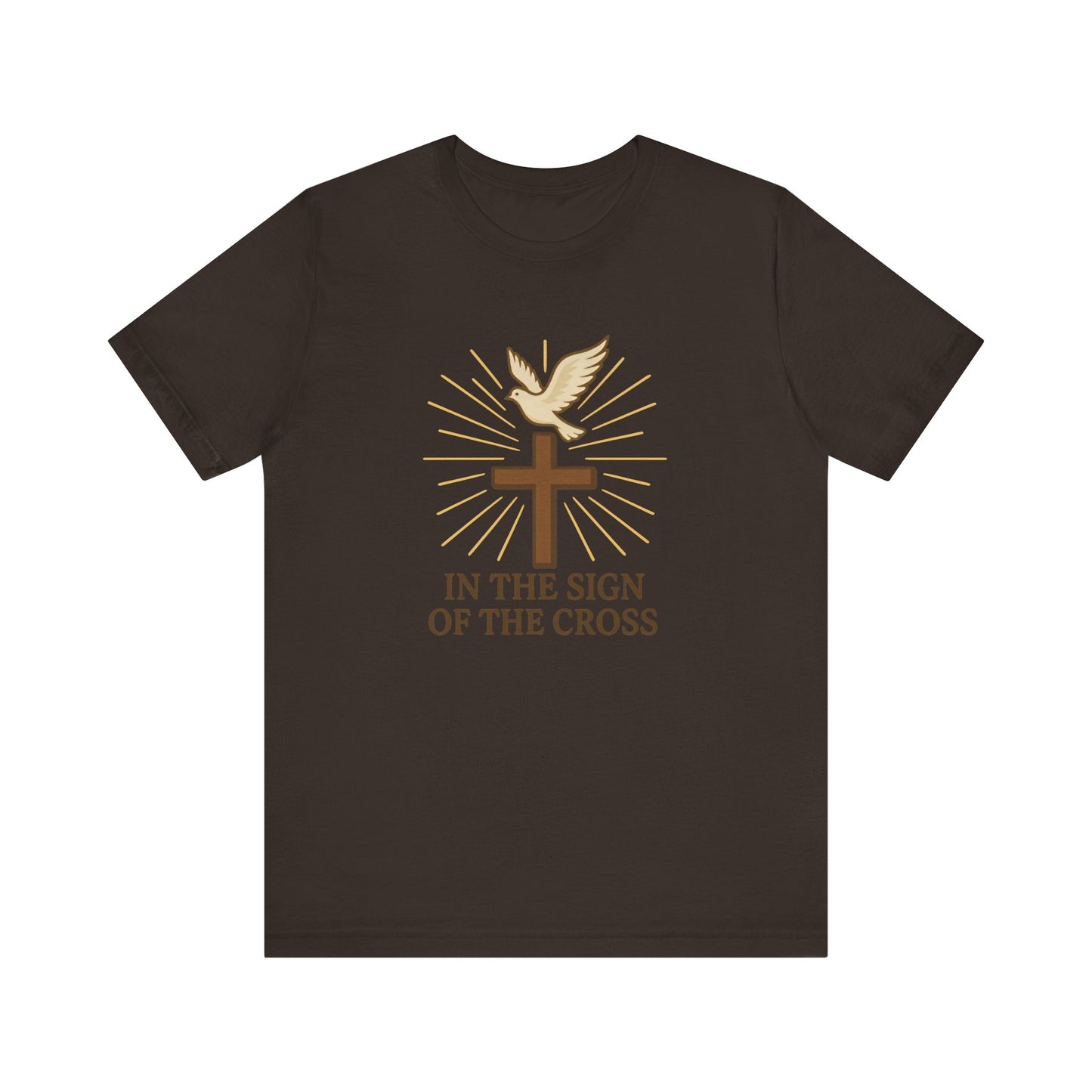 Faith-Inspired “In the Sign of the Cross” T-Shirt