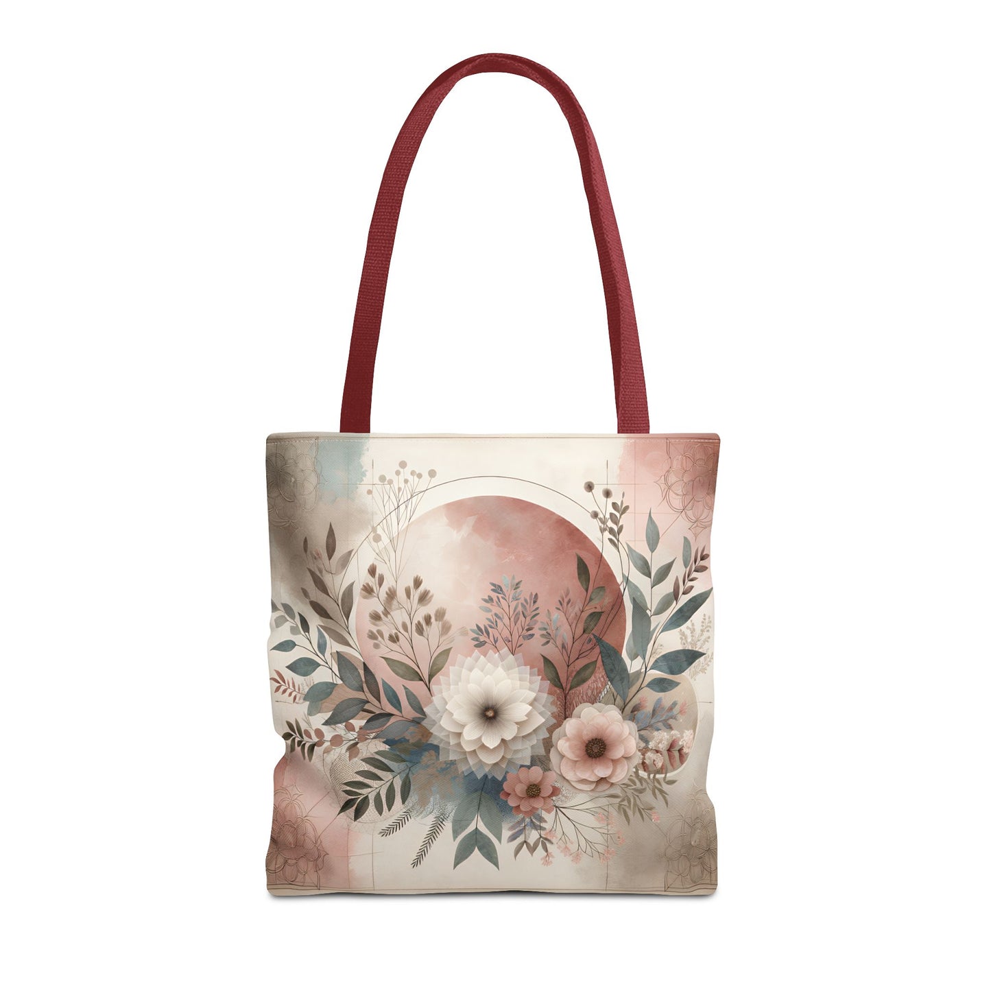 Floral Tote Bag – Elegant Eco-Friendly Accessory for Shopping, Weddings, and Gifting