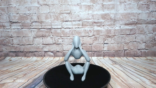 NObody – Introspection | Minimalist 3D Printed Desk Sculpture